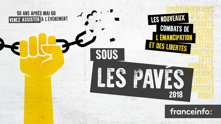 Sous les pavés 2018, 50 ans après mai 68, les nouveaux combats de l’émancipation et des libertés