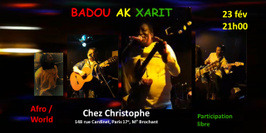 Badou ak Xarit en concert!
