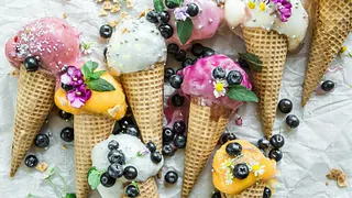 Des glaces complètement givrées !