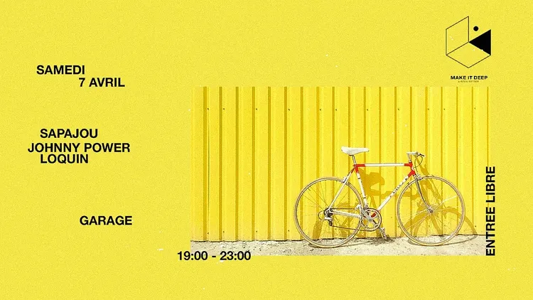 Apero Make It Deep avec Sapajou, Johnny Power & Loquin