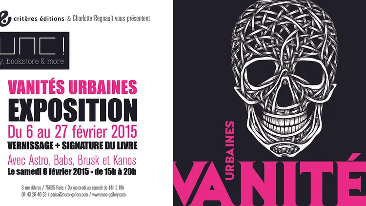 Exposition Vanités Urbaines - 6 au 27 Février 2016
