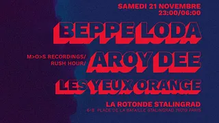 LesYeuxOrange vs Beppe Loda (italie) & Aroy Dee (pays-bas) @ La Rotonde Stalingrad