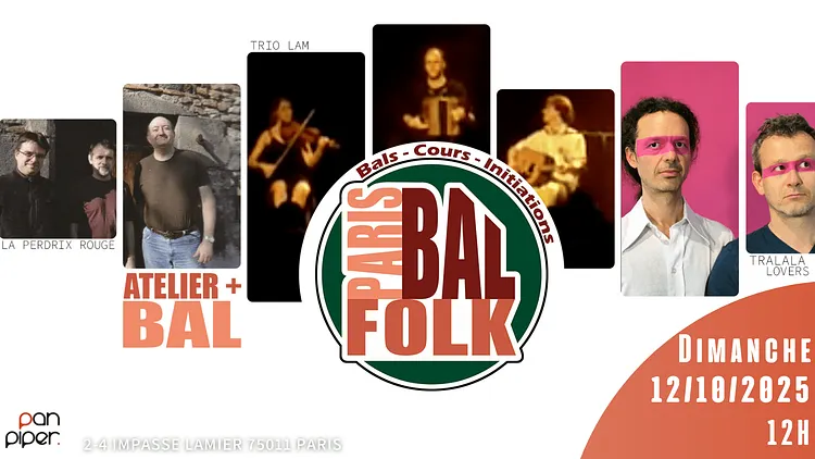Le gros bal de Paris Bal Folk
