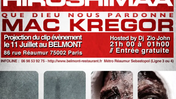 Avant Première Projection Zombies : HIROSHIMAA clip - Que Dieu nous pardonne