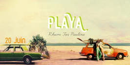Playa avec Rhum For Pauline en concert