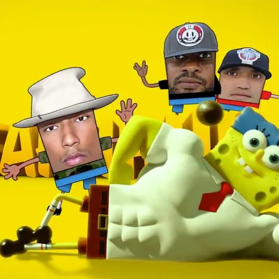 N.E.R.D : les trois morceaux de la B.O. de Bob l'éponge en écoute !