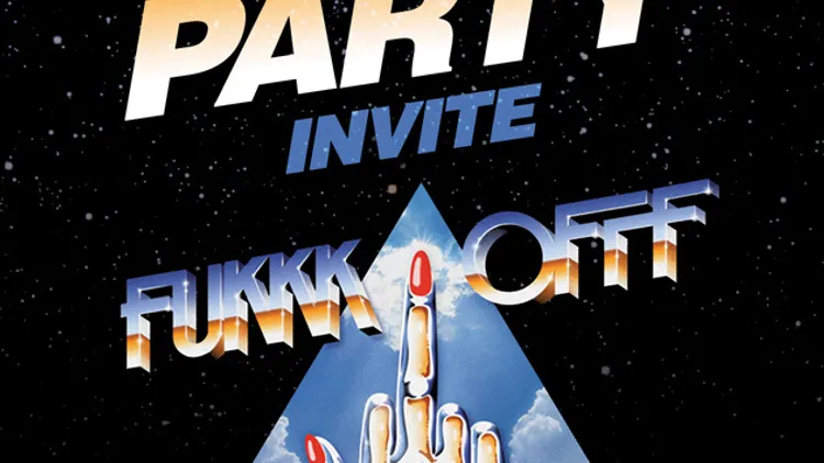 Sourire Party Invite Fukkk Offf
