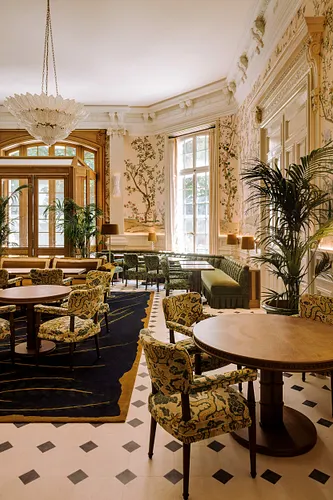 Bellefeuille, restaurant de l'hôtel Saint James Paris