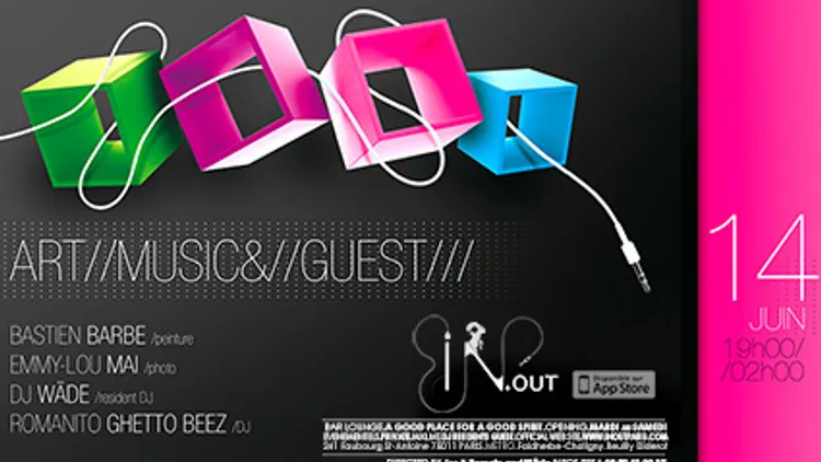 ART//MUSIC&//GUEST// VERNISSAGE EN MUSIQUE