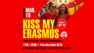 KISS MY ERASMUS @ Café OZ