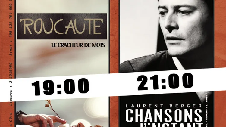 CONCERT : "Chanson de l'instant" & "Cracheur de Mots" w/ Laurent Berger & Gilles Roucaute