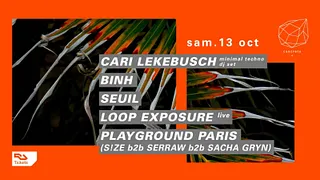 Concrete: Cari Lekebusch, Binh, Seuil, Loop Exposure Live