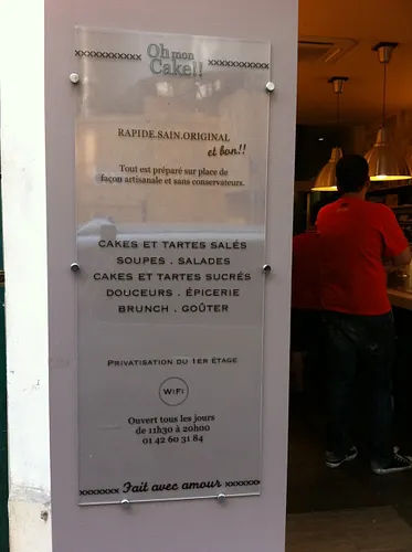 Oh mon cake Restaurant Shop Paris