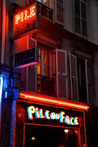 Le Pile ou Face Bar Paris