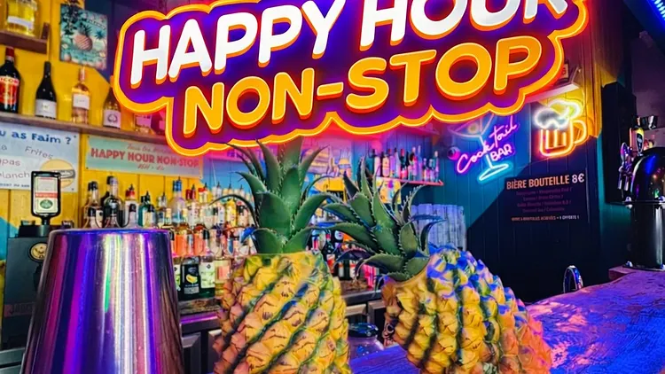 LE MERCREDI C'EST HAPPY HOUR NON STOP