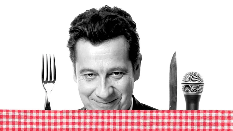Laurent Gerra se met à table