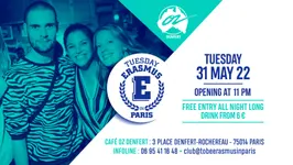 TUESDAY ERASMUS IN PARIS