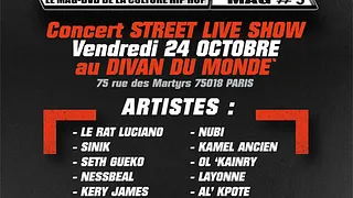 « LA RUE EN DIRECT » / STREET LIVE + SETH GUEKO +
