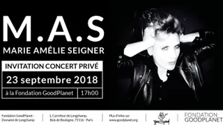 M.A.S en concert privé à la Fondation GoodPlanet