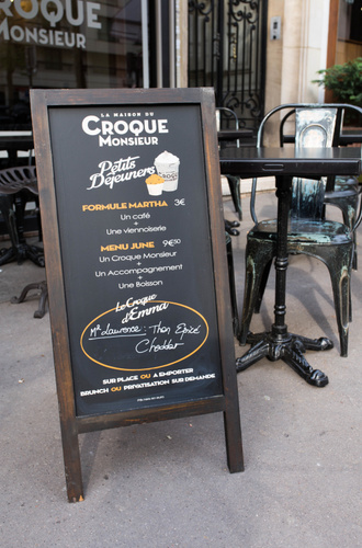 La Maison du Croque Monsieur Restaurant Paris