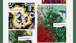 EXPOSITION COLLECTIVE: Virginie Charpentier, Abigahël Dantzer, Valentine Sarrazin et Ketty Maroudé