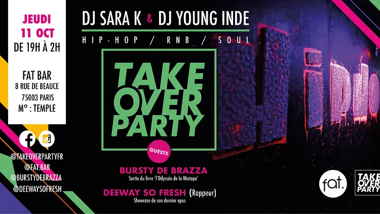 AFTERWORK Hip Hop TAKE OVER PARTY