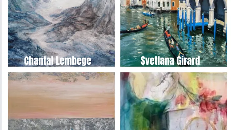 Exposition collective : Chantal Lembege, Svetlana Girard, Marie-Françoise Pasturel,  Yurina Hatta.