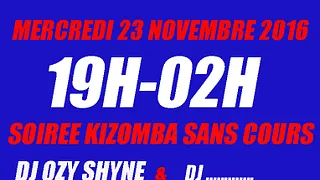 MYBOAT IS BACK -/ SOIREE KIZOMBA SANS COURS