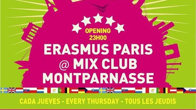 ERASMUS PARIS @ MIX CLUB