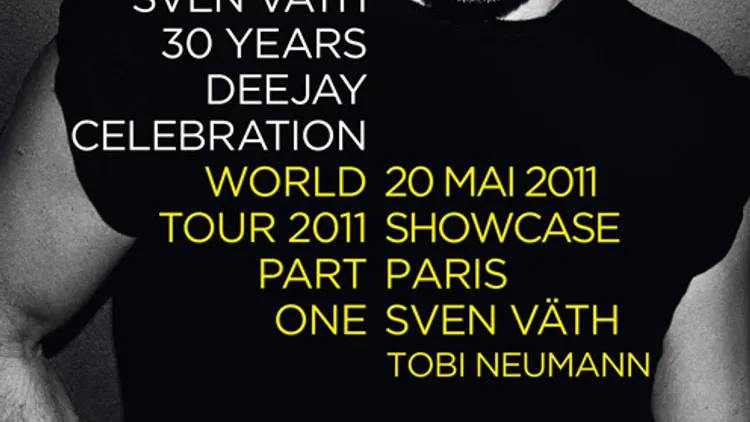 SVEN VÄTH : 30 YEARS DEEJAY CELEBRATION
