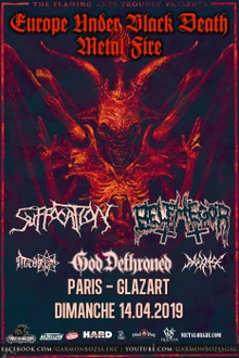 Suffocation + Belphegor + God death roned + Nordjevel + Darkrise