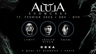 ORKA mit ALULA : LAMPE / JOSEPH DISCO / RNDM.