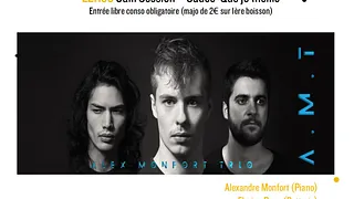 A.M.T (Alex Monfort Trio) Soirée à thème : Hommage à Michel Petrucciani