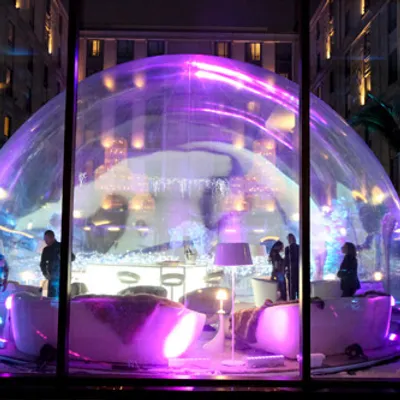 Le bar Bubble in Paris va faire pétiller l'hôtel Hilton
