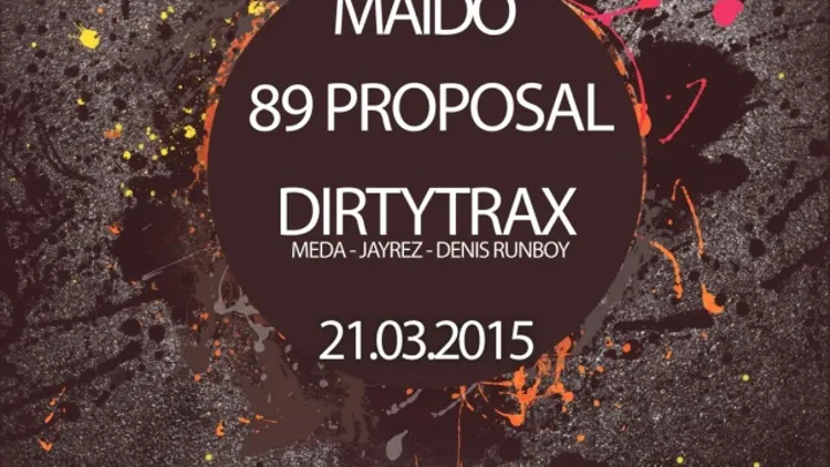 CRASHTUNE NIGHT  w/ MAÏDO - 89 PROPOSAL - DIRTYTRAX
