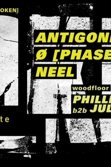 Concrete x Token: Antigone b2b Kr!z, Ø [Phase] live, Neel
