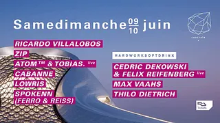 Samedimanche avec Ricardo Villalobos, Zip, Atom™ & Tobias, Cabanne