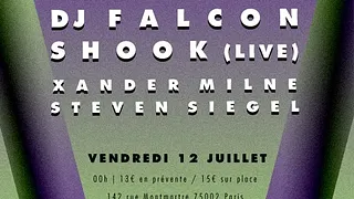 Vulture avec Shook Live, Dj Falcon, Alan Braxe