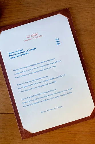 Marchon Restaurant Paris