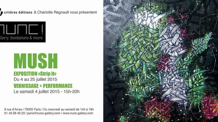 SOLO SHOW // Exposition de MUSH