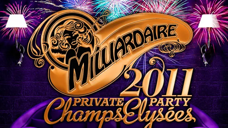 MILLIARDAIRE CHAMPS-ELYSEES 2011