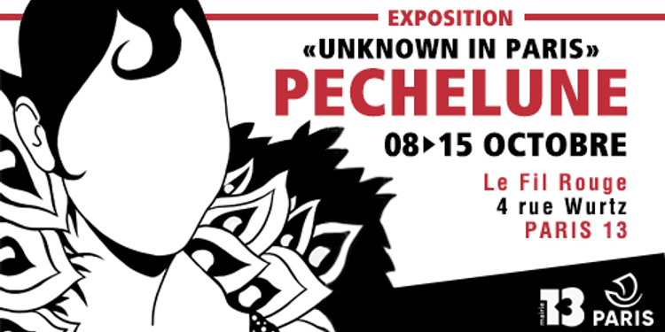 Exposition "Unknown In Paris" - Pechelune