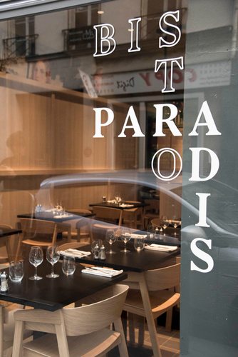 Bistro Paradis Restaurant Paris