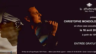 Showcase de CHRISTOPHE MONDOLONI