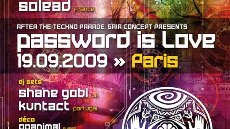 Password Is Love - Gaia Concept – Paris