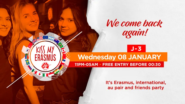 KISS MY ERASMUS @ Café Oz