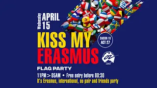 Kiss my Erasmus @ Café OZ