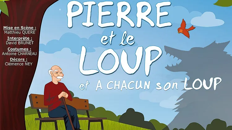 Le Théâtre de la Clarté présente : PIERRE ET LE LOUP, À CHACUN SON LOUP