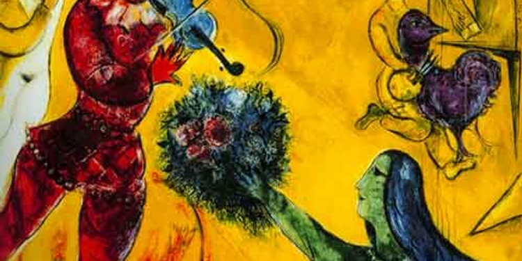 Chagall, entre guerre et paix