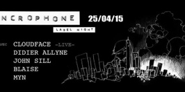 Syncrophone Label Night : Cloudface (live)